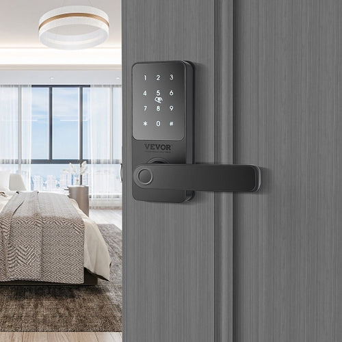 VEVOR Smart Lock, 5-in-1 Smart Door Knob, Fingerprint Deadbolt with